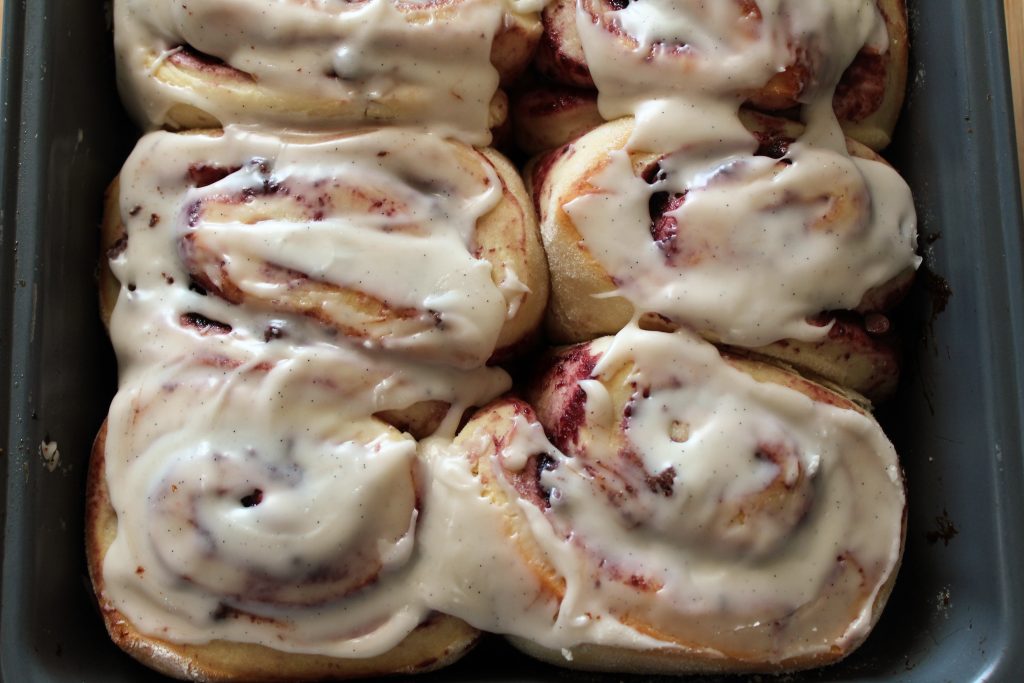 Cherry Chocolate Chip Sweet Rolls | The Archaeologist Bakes